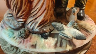 Statua vintage stile Capodimonte