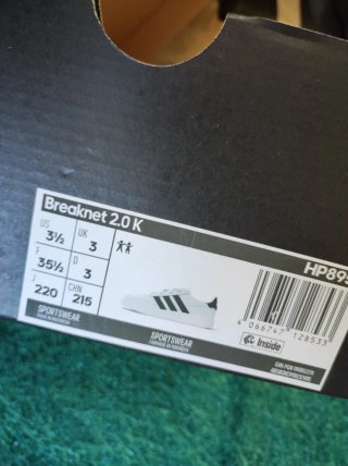 Zapatillas Adidas Blancas y Negras