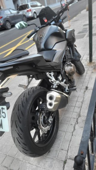 Honda CB500F Negra/Gris