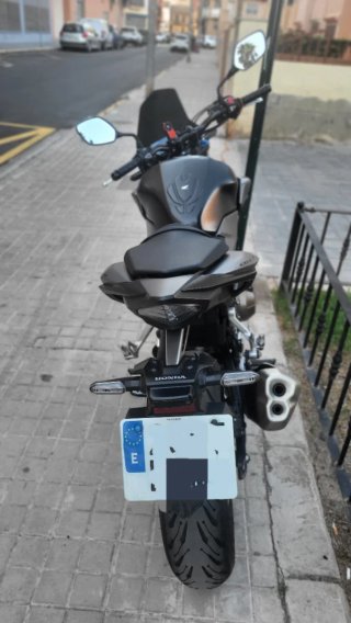 Honda CB500F Negra/Gris