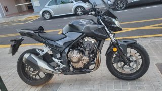Honda CB500F Negra/Gris