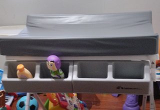 Bañera y cambiador para bebé