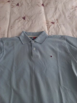 Camisa Polo Tommy Hilfiger Azul