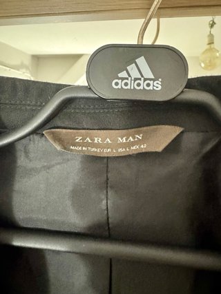 Americana Zara Man Negra Talla L