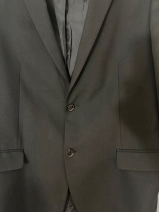 Americana Zara Man Negra Talla L