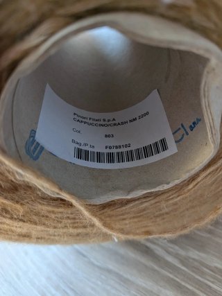 Bobina hilo alpaca Pinori Filati 1,8kg