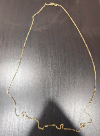 Cadena de oro fina 18K