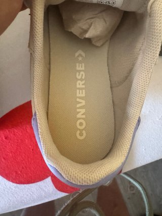 Zapatillas Converse Beige y Azul
