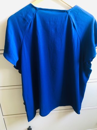 Blusa azul Chevio Talla L/XL