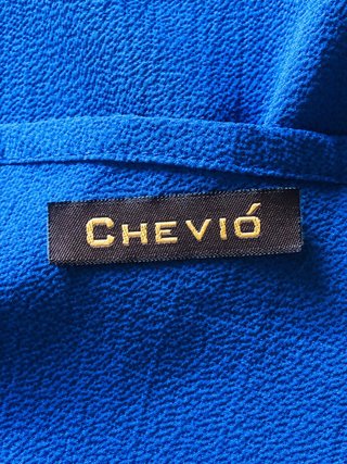 Blusa azul Chevio Talla L/XL