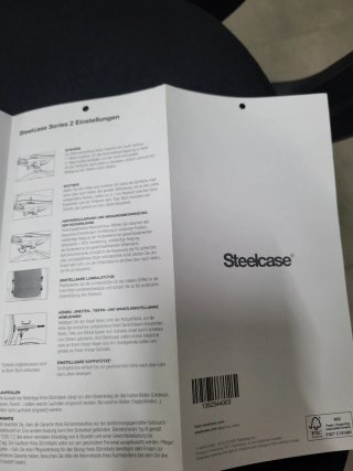 Silla de oficina Steelcase Series 2, Onyx (NUEVO)