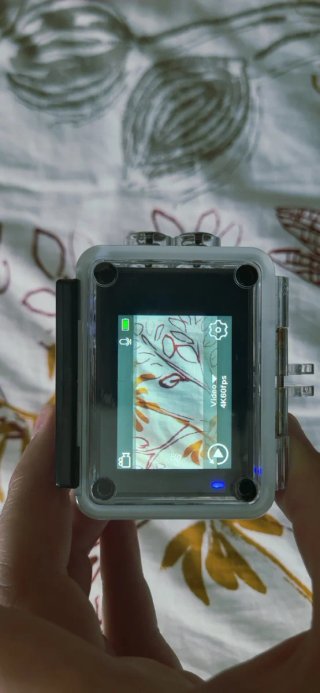 Cámara de Acción 4K y 3 baterías con cargador