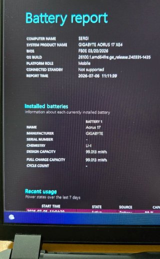 Gigabyte Aorus 17 XE4 i7 12700H RTX 3070 Ti