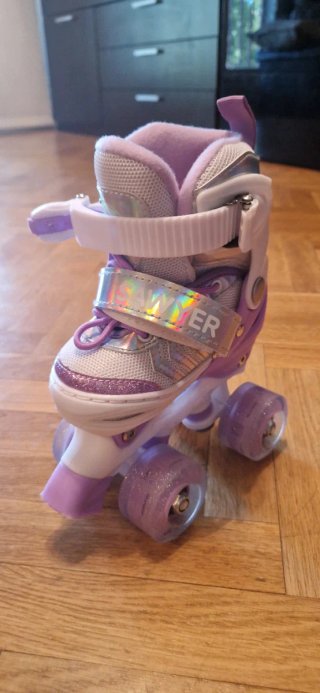Patines Sawyer Niña Talla XS Morados