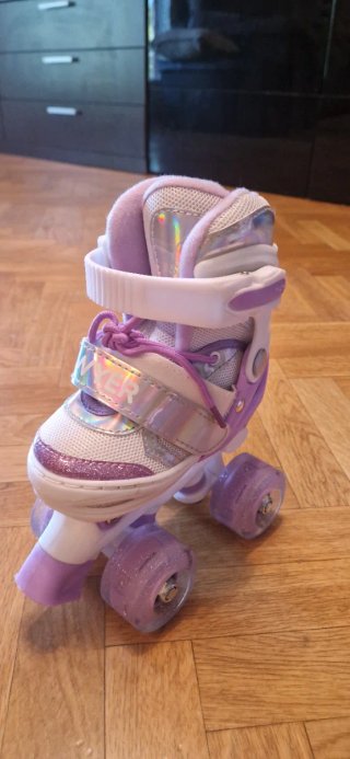 Patines Sawyer Niña Talla XS Morados