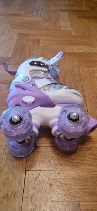 Patines Sawyer Niña Talla XS Morados
