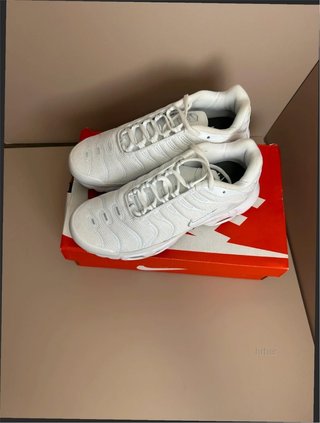Nike Air Max Plus Talla 38.5 Blancas