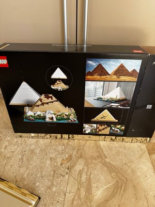 Lego Arquitectura Gran Pirámide Giza Completa
