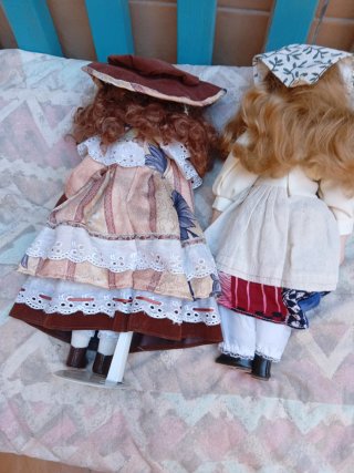 2  Muñeca de porcelana antigua