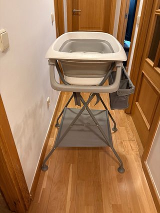 Bañera Twistshake con soporte