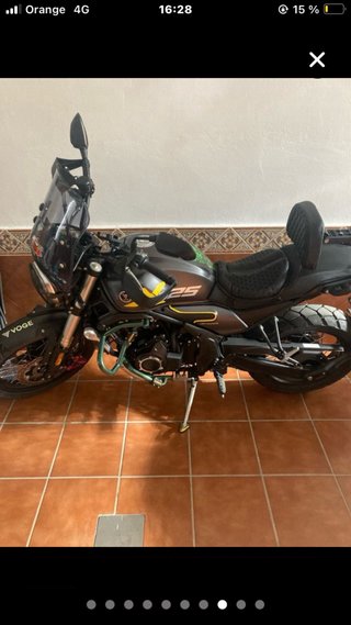 Moto Voge Adventure Negra/Verde