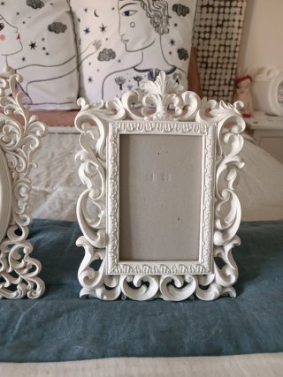 Portafotos Zara Home Blanco