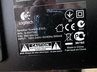 Logitech Z323 2.1 Subwoofer Altavoces