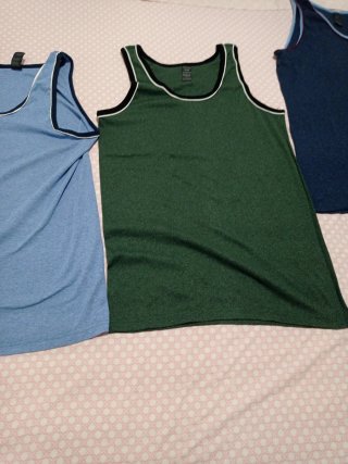 Lote 5 Camisetas Tirantes Talla 4XL