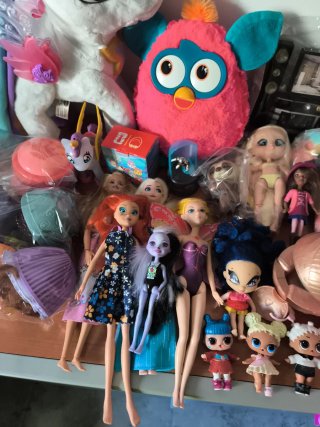 Lote Juguetes Variados Muñecas y más.