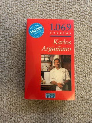 1.069 recetas de Karlos Arguiñano