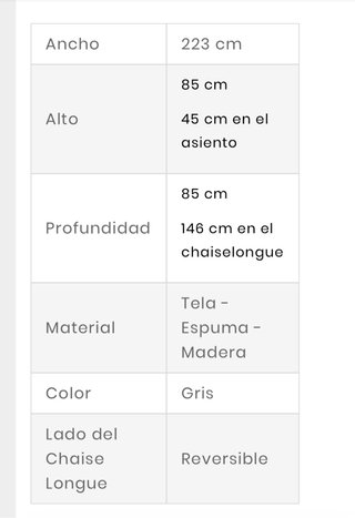 Sofá Cama Chaise Longue y Arcón PRECIO NEGOCIABLE