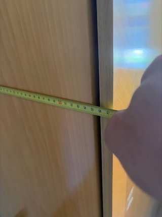 Armario doble de madera grande