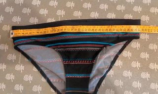 Costume due pezzi nero multicolor