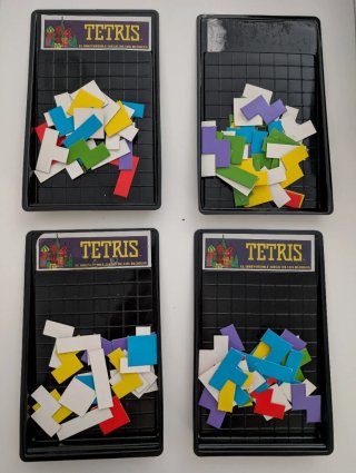 Tetris. Nintendo. Falomir. Juego de mesa.