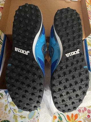 Zapatillas fútbol Joma Azul/Blanco
