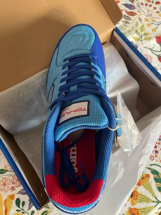 Zapatillas fútbol Joma Azul/Blanco