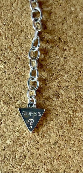 Pulsera Guess Corazón Plata