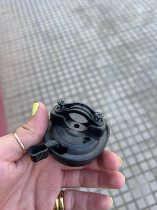 Timbre de bicicleta negro