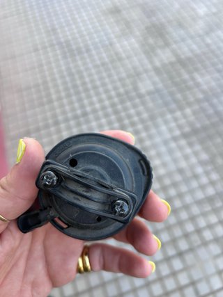 Timbre de bicicleta negro