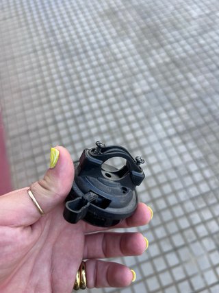 Timbre de bicicleta negro