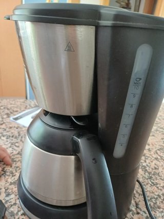 Cafetera Clatronic Aluminio Goteo