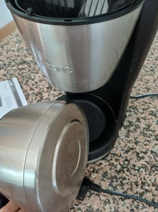 Cafetera Clatronic Aluminio Goteo