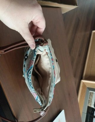 Bolso bandolera étnico