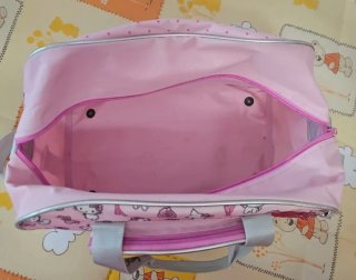 Bolsa de viaje Hello Kitty rosa