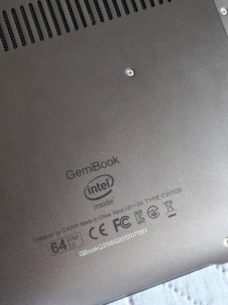 Chuwi Gemibook Grigio Intel, 12GB RAM 238GB SSD