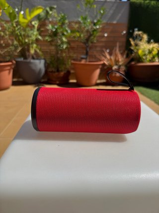 Altavoz Bluetooth Impermeable Rojo