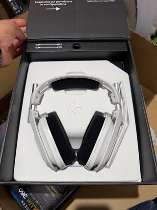 Auriculares Astro A50 Blancos Logitech