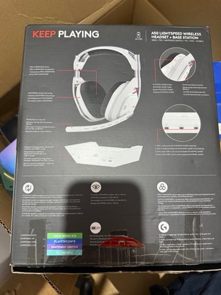 Auriculares Astro A50 Blancos Logitech