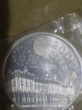 Moneda 2000 Ptas 1995 Juan Carlos I