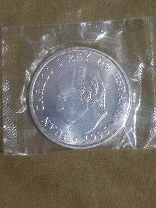 Moneda 2000 Ptas 1995 Juan Carlos I